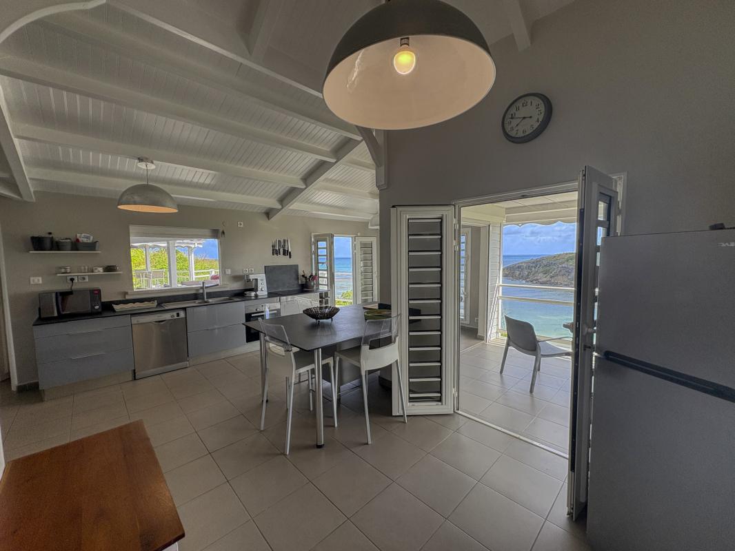 15.Location villa piscine vue mer Saint François Guadeloupe_Vue mer